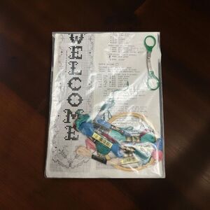 Cross-stitch Welcome Pattern #2911